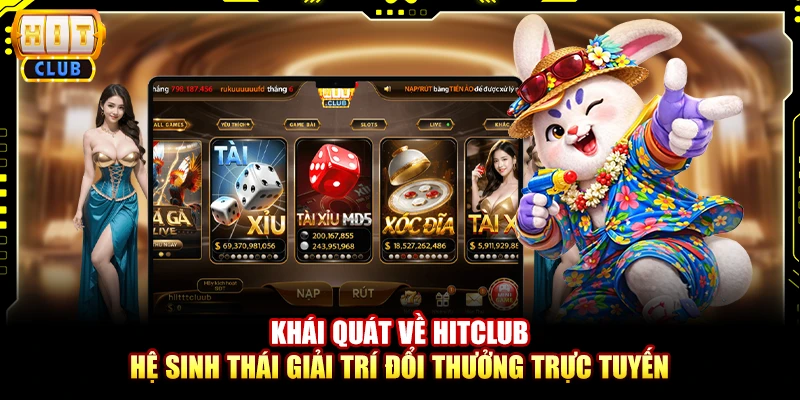 Khái quát về HitClub _ Hệ sinh thái giải trí đổi thưởng trực tuyến 